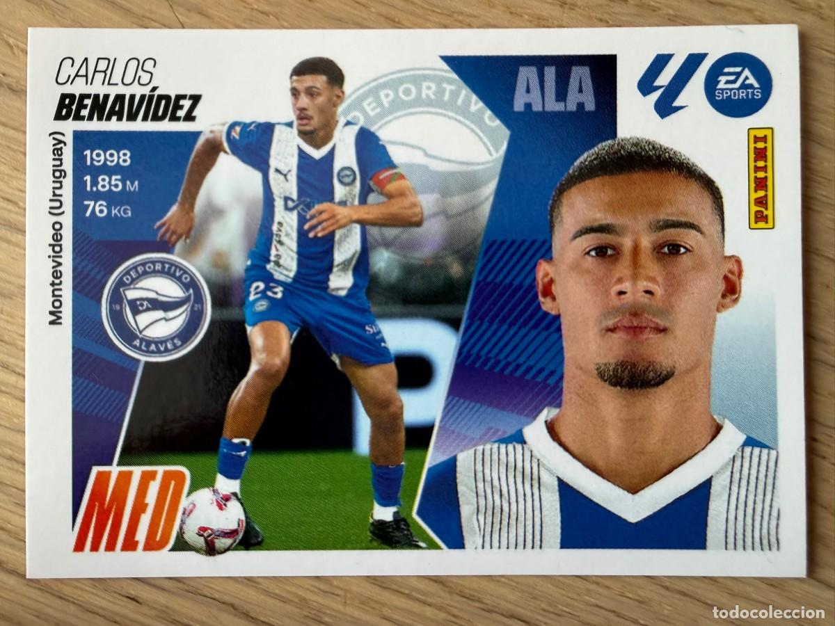 Cromos de f&uacute;tbol: 12 BENAVIDEZ ALAVES 25 26 2025 2026 LIGA EA SPORTS COLECCIONES ESTE SIN PEGAR STICKER