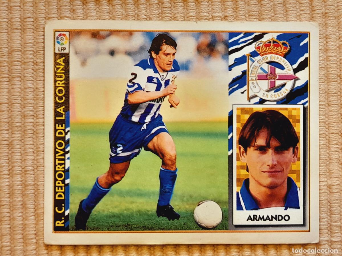 Cromos de f&uacute;tbol: CROMO SIN PEGAR. ARMANDO (DEPORTIVO CORU&Ntilde;A) LIGA 97-98 1997 1998 &Aacute;LBUM ESTE