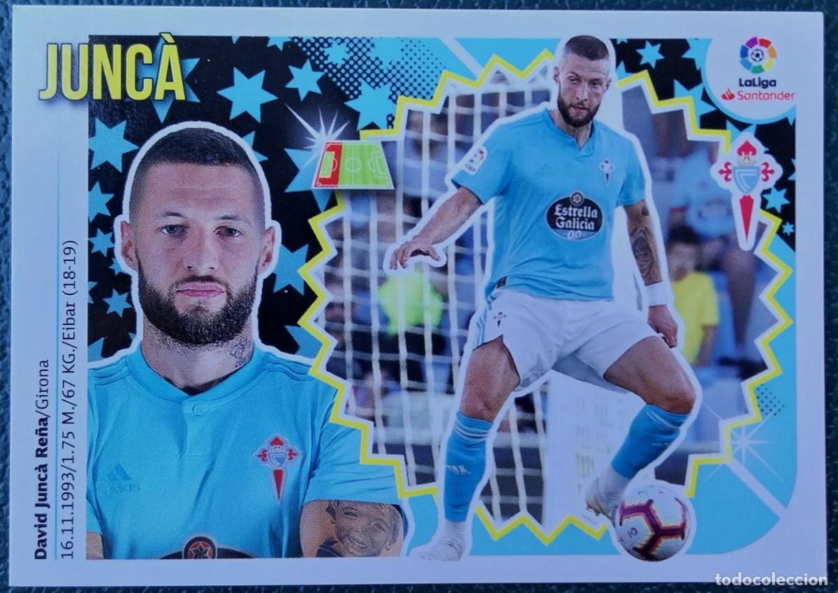 Cromos de f&uacute;tbol: 5 BIS JUNCA CELTA DE VIGO CROMOS ALBUM EDICIONES ESTE 2018 2019 18 19