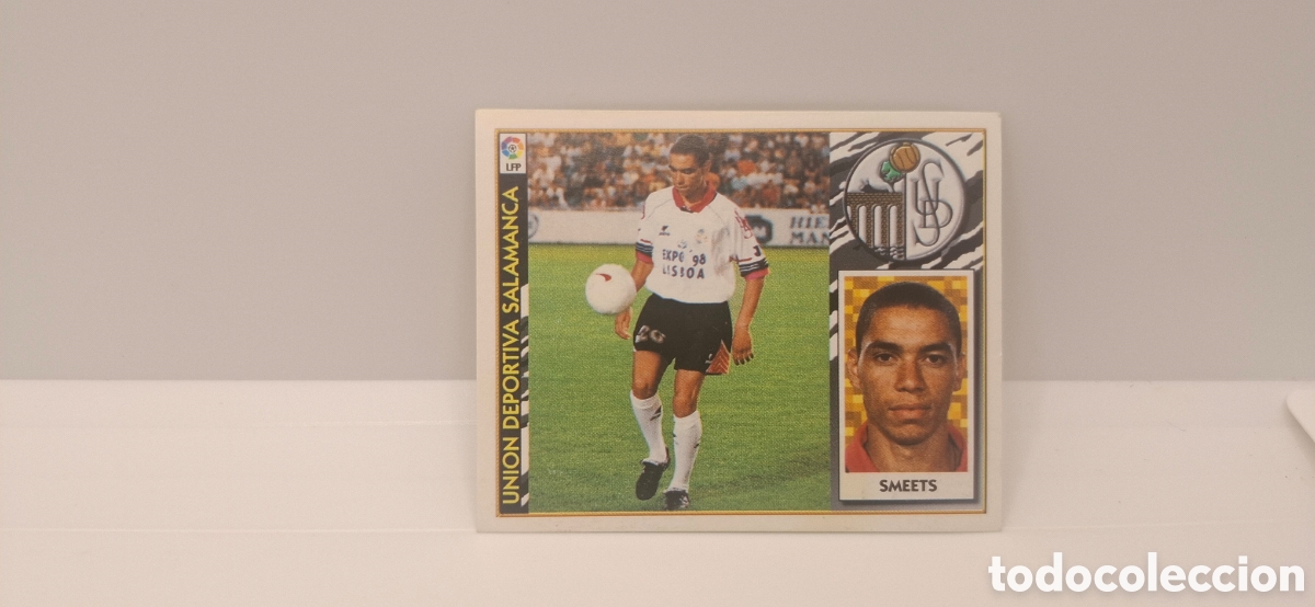 Fu&szlig;ball-Sticker: SMEETS SALAMANCA EDICIONES ESTE 1997 1998 97 98 SIN PEGAR