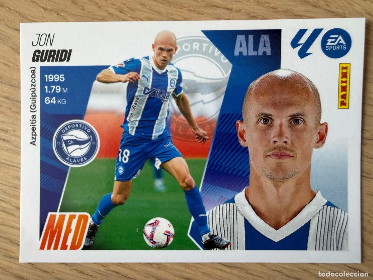 Cromos de f&uacute;tbol: 13 JON GURIDI ALAVES 25 26 2025 2026 LIGA EA SPORTS COLECCIONES ESTE SIN PEGAR STICKER