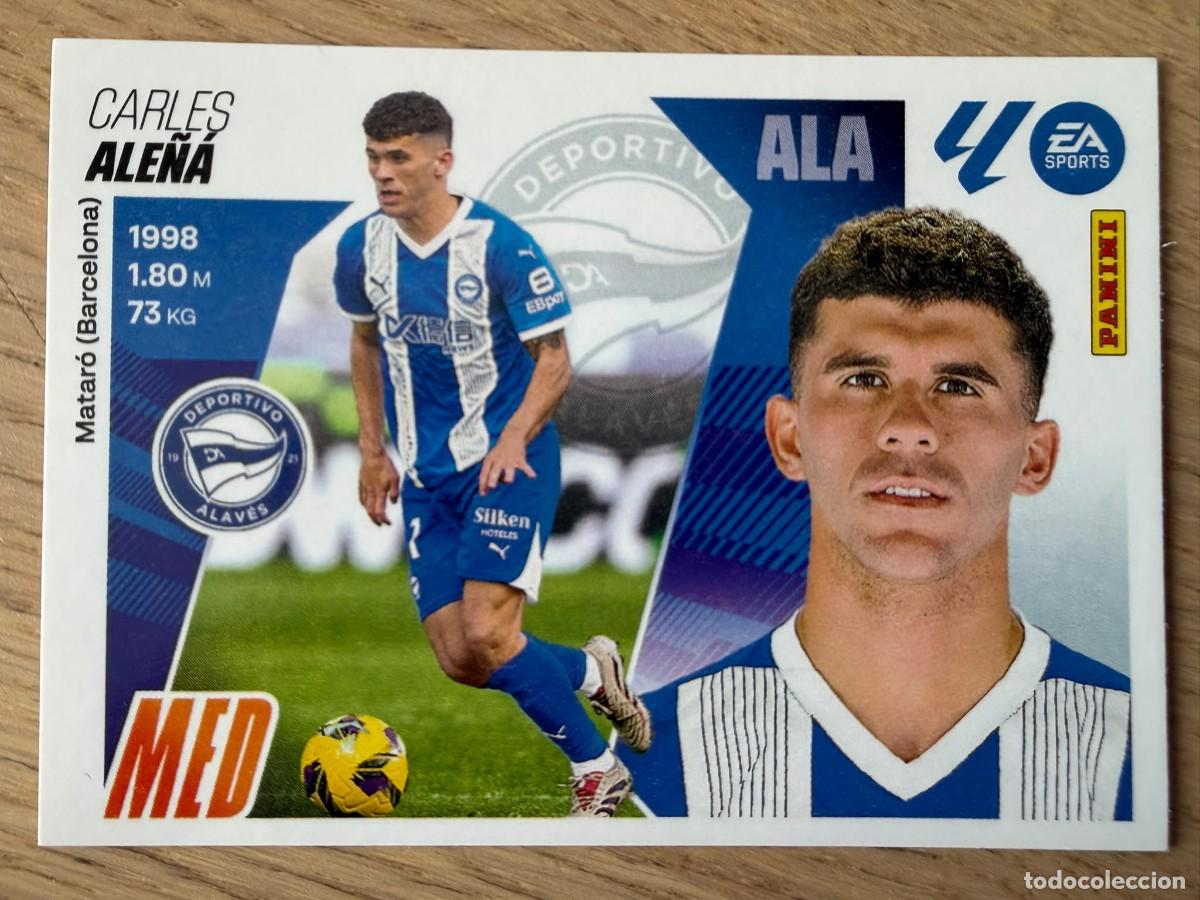 Cromos de f&uacute;tbol: 15 ALE&Ntilde;A ALAVES 25 26 2025 2026 LIGA EA SPORTS COLECCIONES ESTE SIN PEGAR STICKER