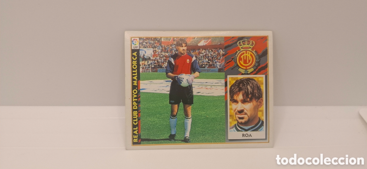 Fu&szlig;ball-Sticker: ROA MALLORCA EDICIONES ESTE 1997 1998 97 98 SIN PEGAR