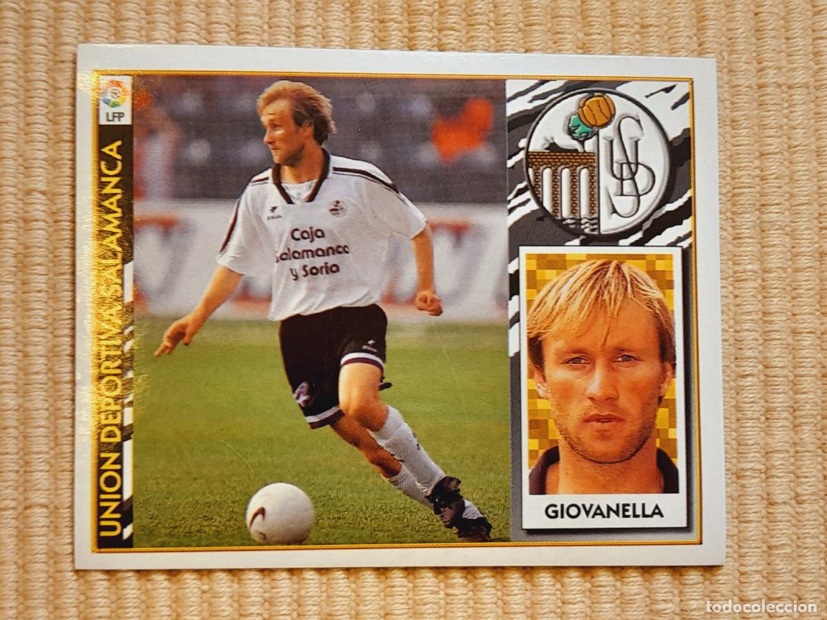 Cromos de f&uacute;tbol: CROMO SIN PEGAR. GIOVANELLA (UD SALAMANCA) LIGA 97-98 1997 1998 &Aacute;LBUM ESTE