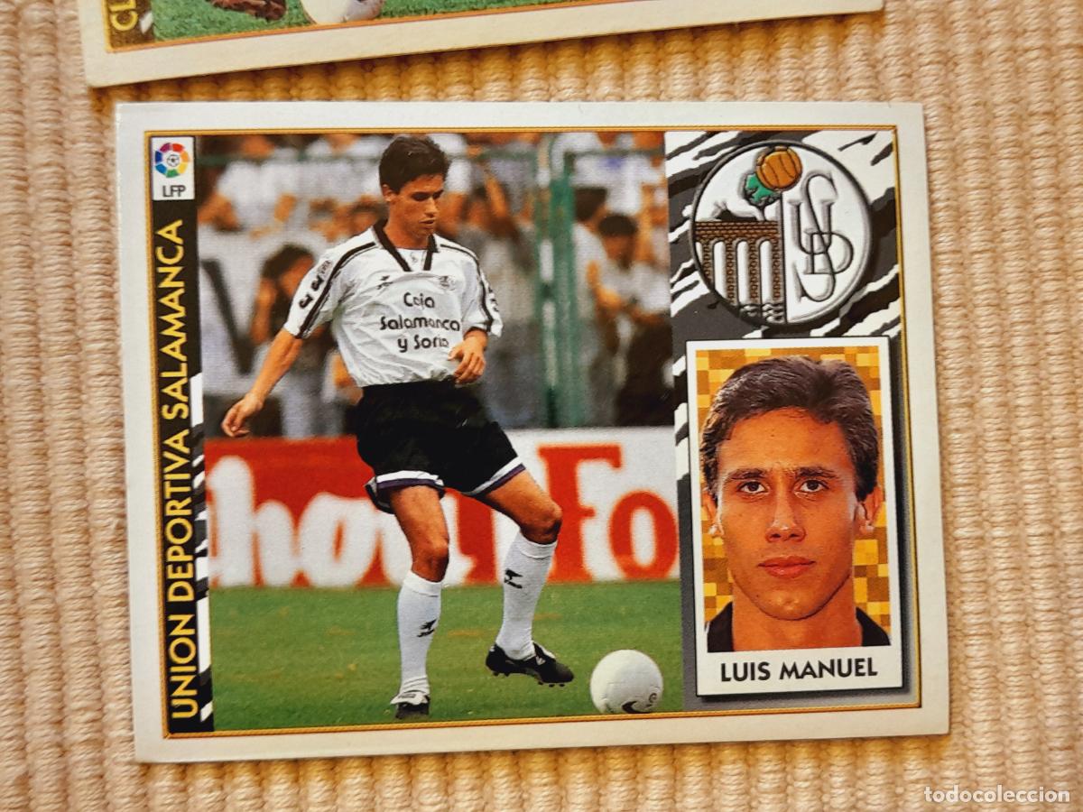 Cromos de f&uacute;tbol: CROMO SIN PEGAR. LUIS MANUEL (UD SALAMANCA) LIGA 97-98 1997 1998 &Aacute;LBUM ESTE