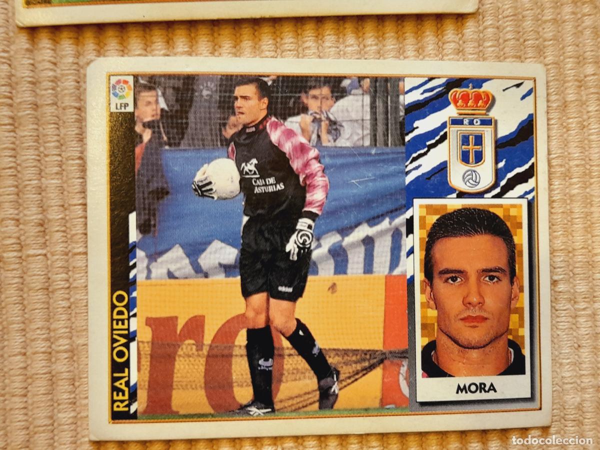 Cromos de f&uacute;tbol: CROMO SIN PEGAR. MORA (REAL OVIEDO) LIGA 97-98 1997 1998 &Aacute;LBUM ESTE