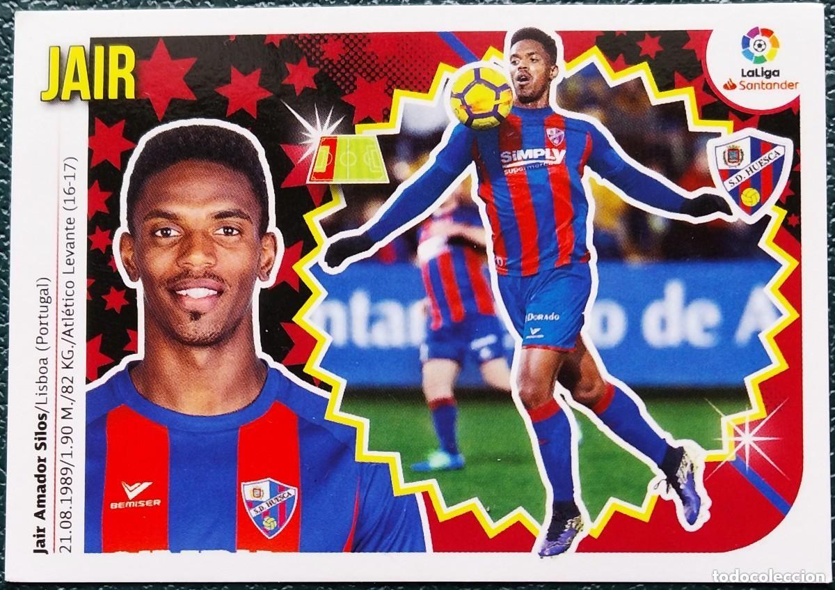 Cromos de f&uacute;tbol: 5 JAIR SD HUESCA CROMOS ALBUM EDICIONES ESTE 2018 2019 18 19
