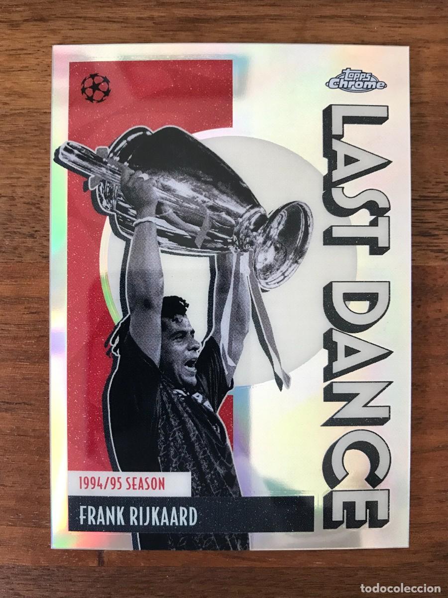 Cromos de f&uacute;tbol: FRANK RIJKAARD - AFC AJAX - LAST DANCE - TOPPS CHROME UEFA CLUB COMPETITIONS 2025 2026 25 26