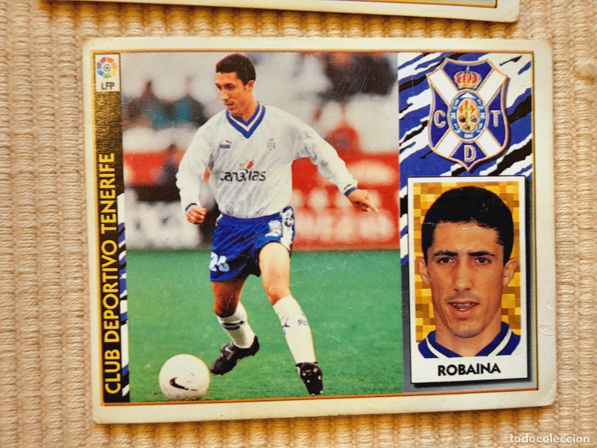 Cromos de f&uacute;tbol: CROMO SIN PEGAR. ROBAINA (CD TENERIFE) LIGA 97-98 1997 1998 &Aacute;LBUM ESTE