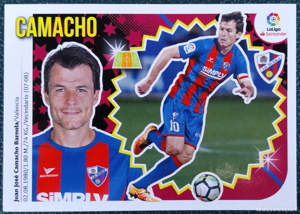 Cromos de f&uacute;tbol: 8 CAMACHO SD HUESCA CROMOS ALBUM EDICIONES ESTE 2018 2019 18 19