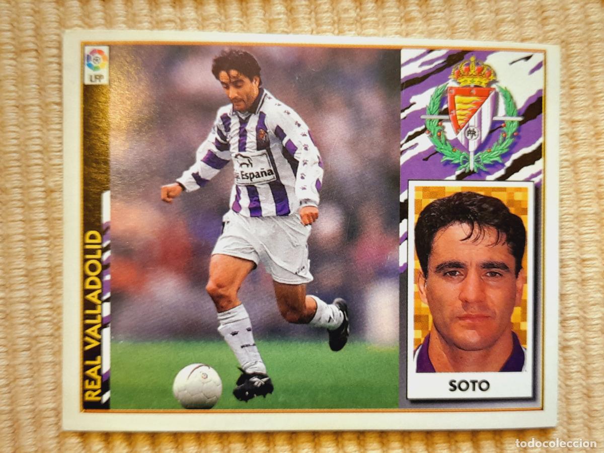 Cromos de f&uacute;tbol: CROMO SIN PEGAR. SOTO (REAL VALLADOLID) LIGA 97-98 1997 1998 &Aacute;LBUM ESTE