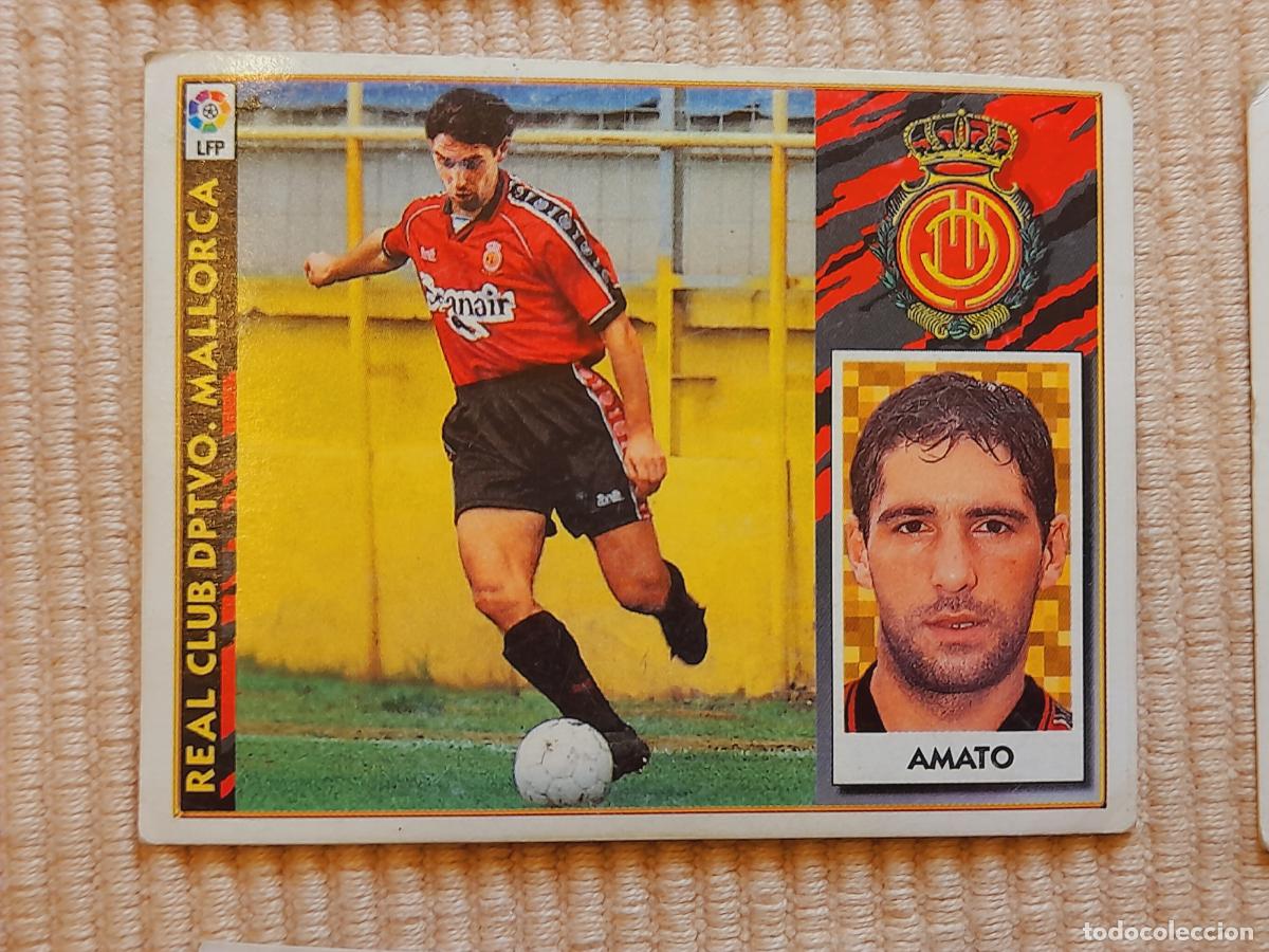 Fu&szlig;ball-Sticker: CROMO SIN PEGAR. AMATO (COLOCA) RCD MALLORCA LIGA 97-98 1997 1998 &Aacute;LBUM ESTE