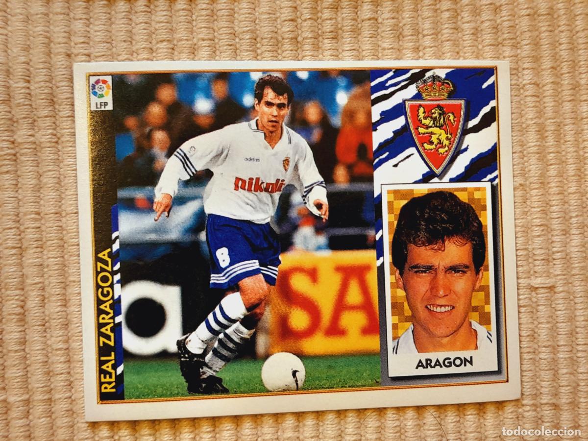 Cromos de f&uacute;tbol: CROMO SIN PEGAR. ARAGON (REAL ZARAGOZA) LIGA 97-98 1997 1998 &Aacute;LBUM ESTE