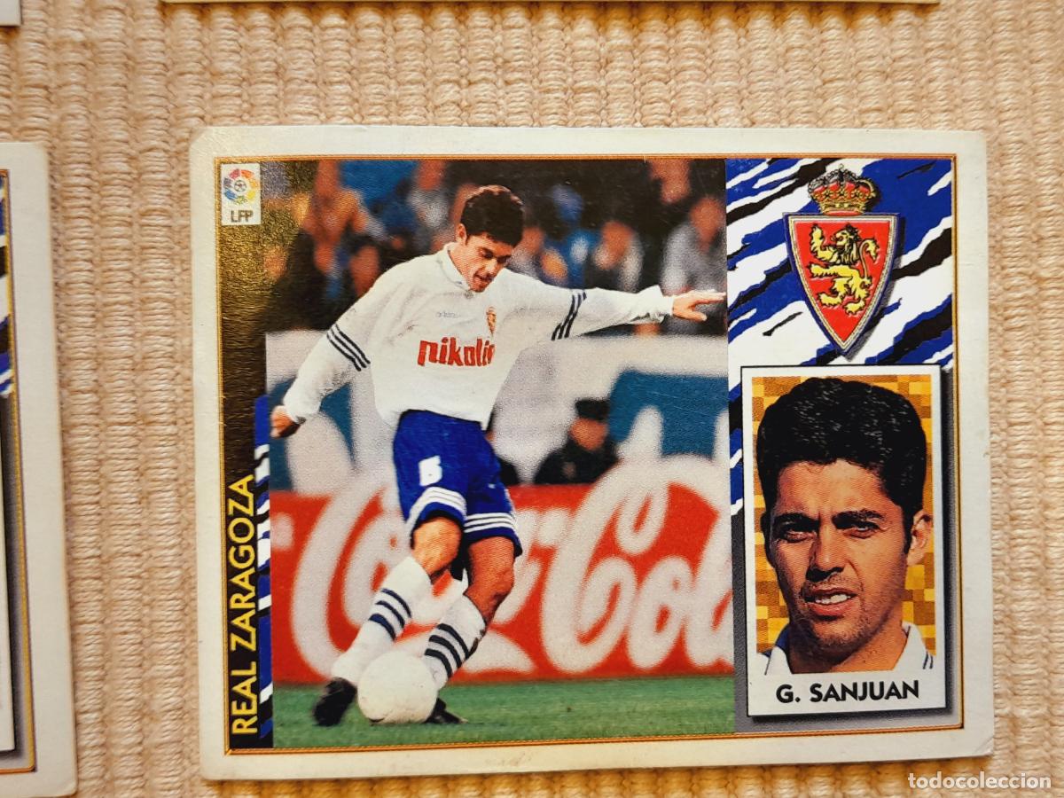 Cromos de f&uacute;tbol: CROMO SIN PEGAR. GARCIA SANJUAN (REAL ZARAGOZA) LIGA 97-98 1997 1998 &Aacute;LBUM ESTE