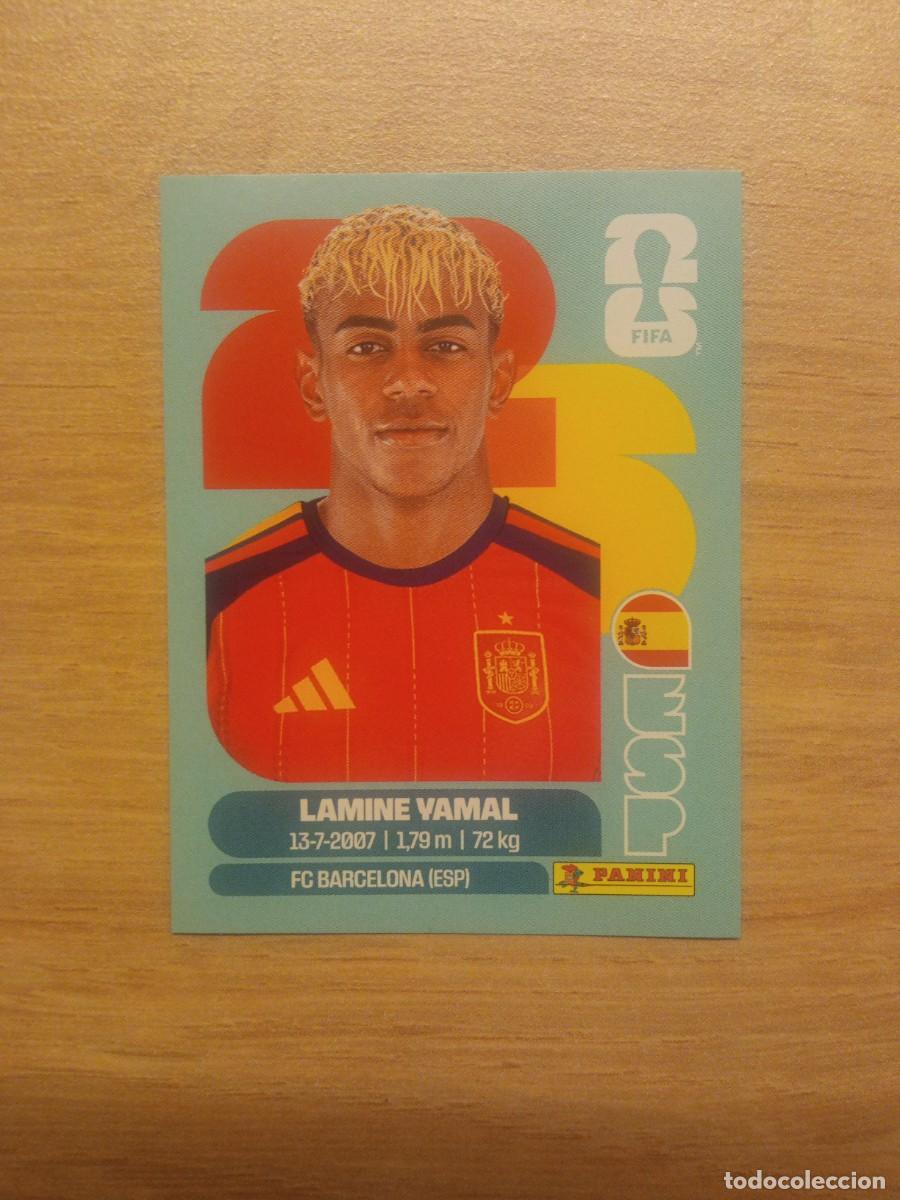 Cromos de Futebol: Lamine Yamal, cromo 15, mundial 2026, panini