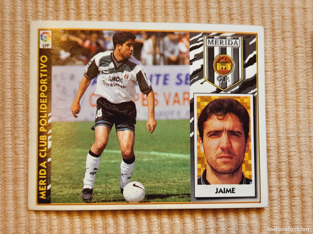 Cromos de f&uacute;tbol: CROMO SIN PEGAR. JAIME (MERIDA CP) LIGA 97-98 1997 1998 &Aacute;LBUM ESTE