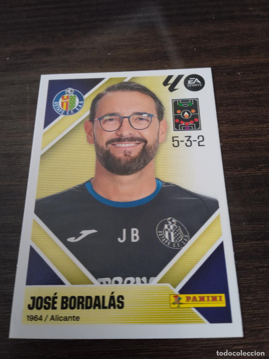 Cromos de f&uacute;tbol: Cromo Panini Liga Este 2026/2027 26/27 Getafe Entrenador Jose Bordalas 2