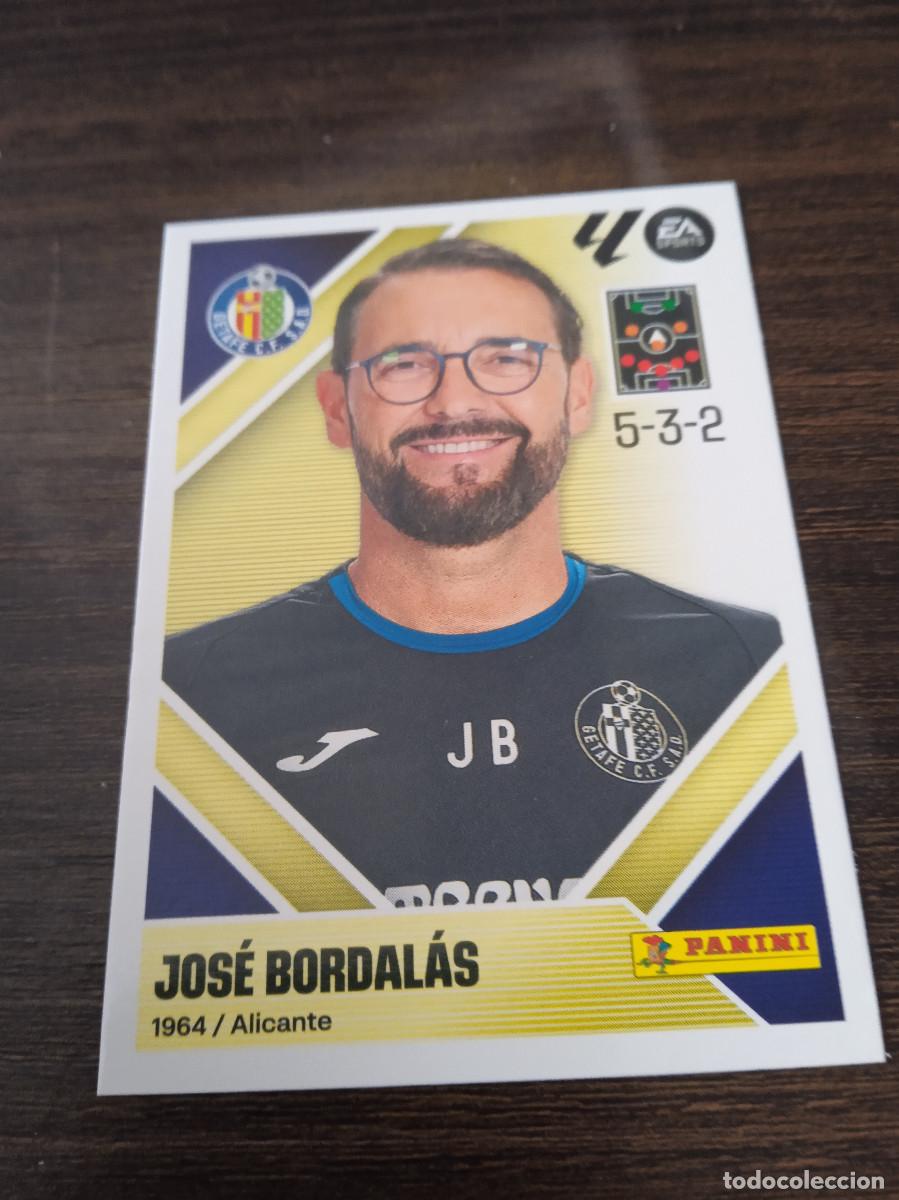 Cromos de f&uacute;tbol: Cromo Panini Liga Este 2026/2027 26/27 Getafe Entrenador Jose Bordalas 2