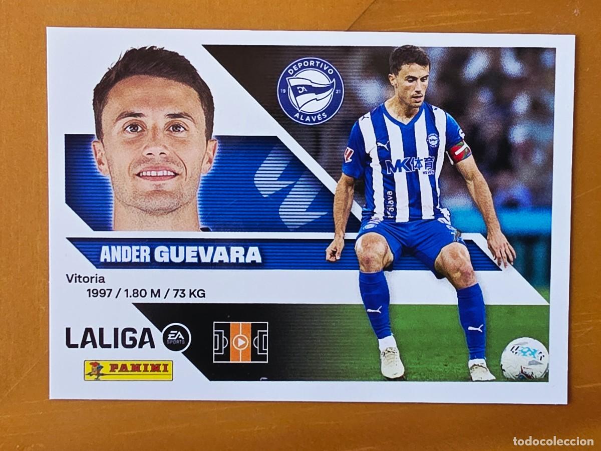 Cromos de f&uacute;tbol: 13 Ander Guevara, Deportivo Alav&eacute;s, Panini Ediciones Liga Este 2026 2027 26 27 sin pegar