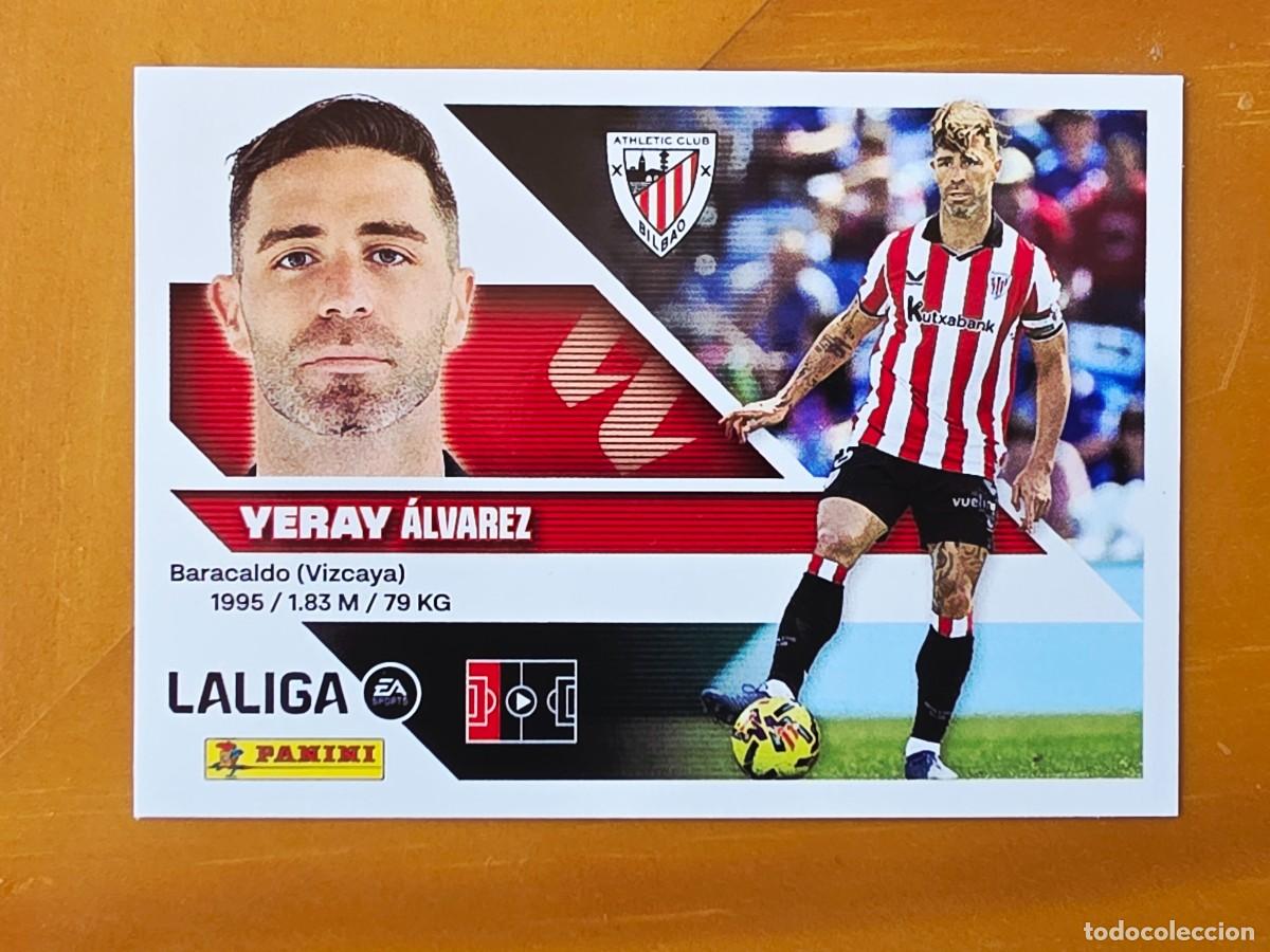 Cromos de f&uacute;tbol: 6B Yeray &Aacute;lvarez, Athletic Club de Bilbao, Panini Ediciones Liga Este 2026 2027 26 27 sin pegar