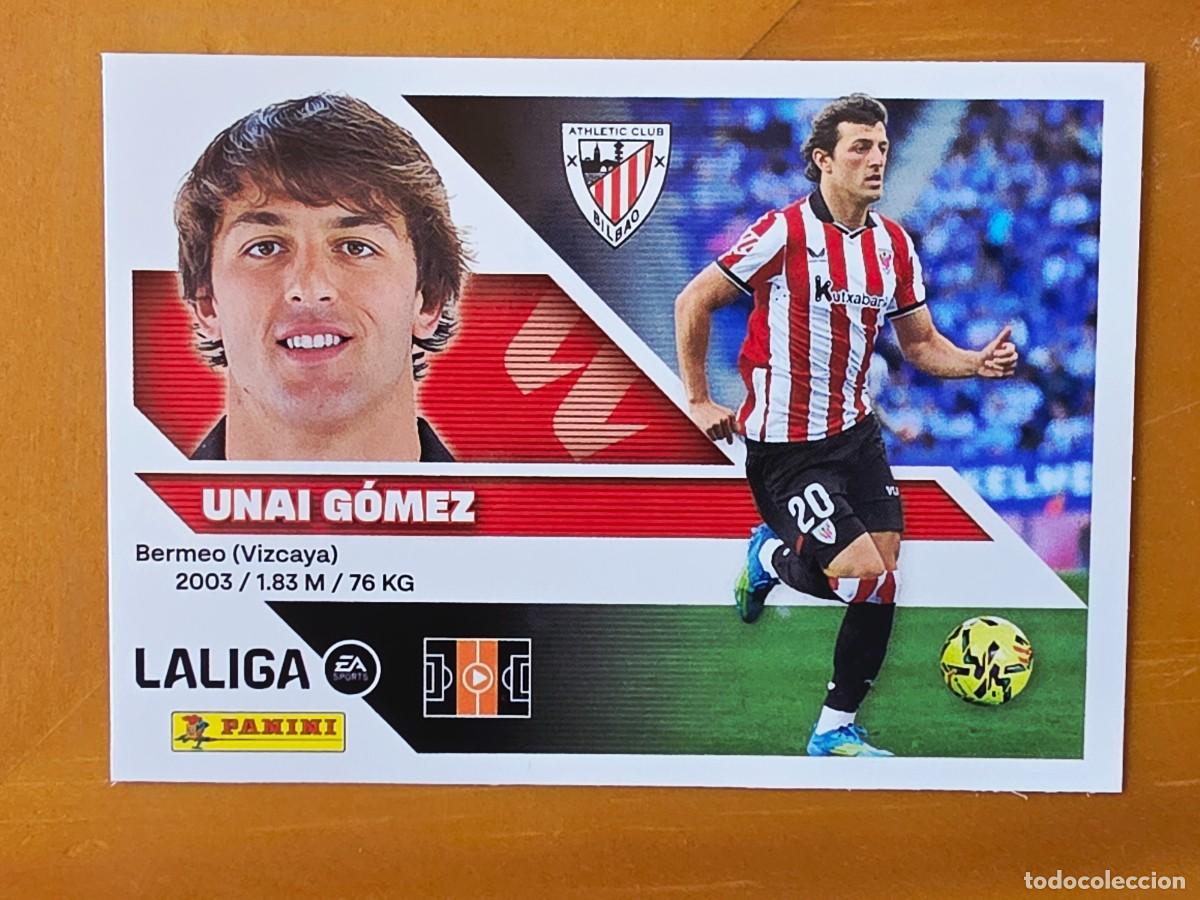 Cromos de f&uacute;tbol: 13 Unai G&oacute;mez, Athletic Club de Bilbao, Panini Ediciones Liga Este 2026 2027 26 27 sin pegar