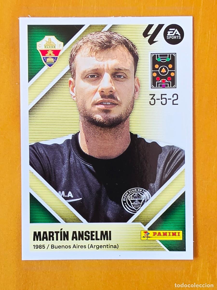 Cromos de f&uacute;tbol: 2 Entrenador Mart&iacute;n Anselmi, Elche CF, Panini Ediciones Liga Este 2026 2027 26 27