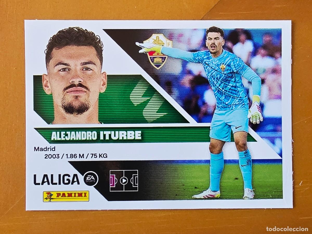 Cromos de f&uacute;tbol: 4 Alejandro Iturbe, Elche CF, Panini Ediciones Liga Este 2026 2027 26 27 sin pegar