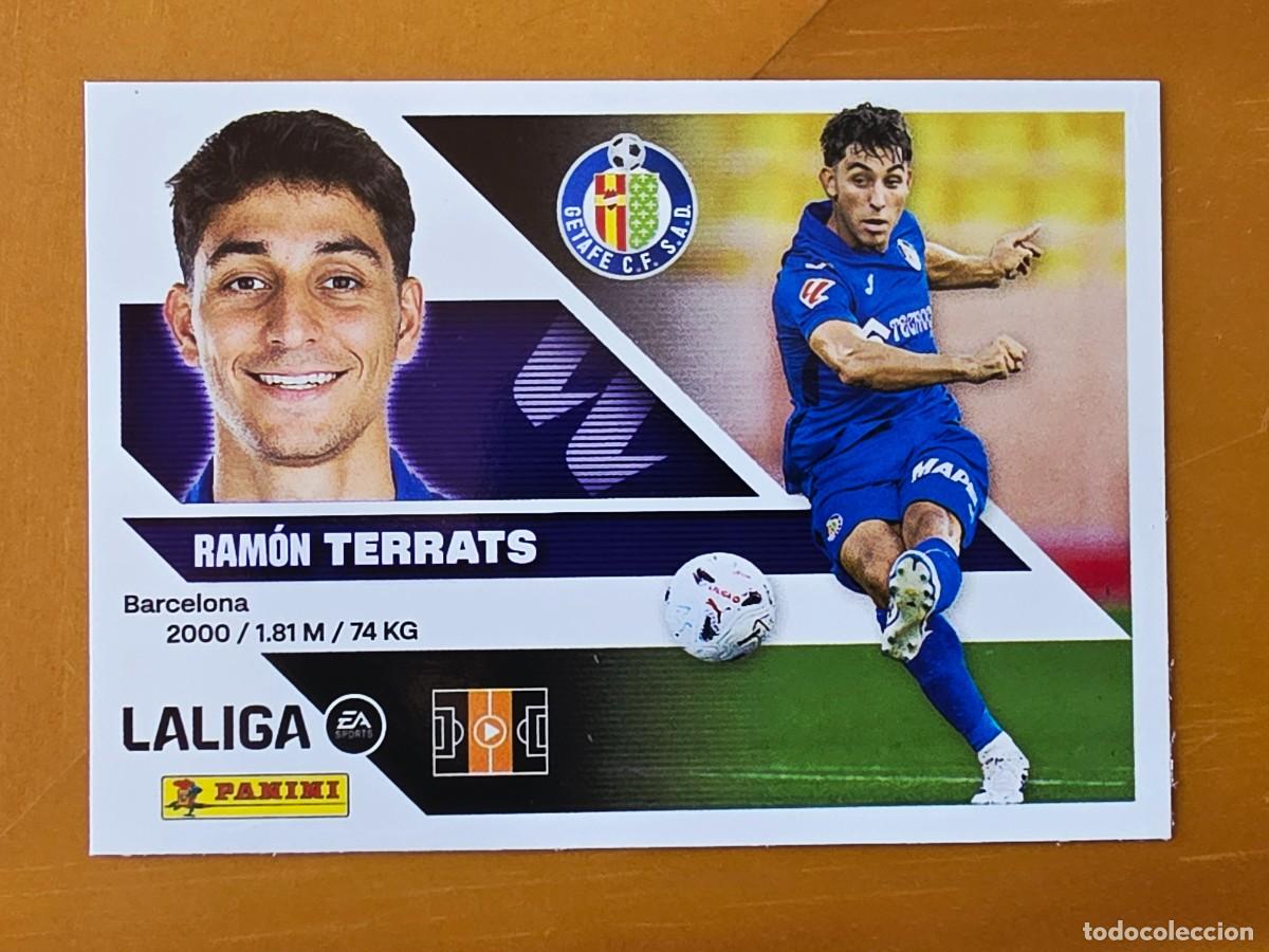 Cromos de f&uacute;tbol: 14 Ram&oacute;n Terrats, Getafe CF, Panini Ediciones Liga Este 2026 2027 26 27 sin pegar