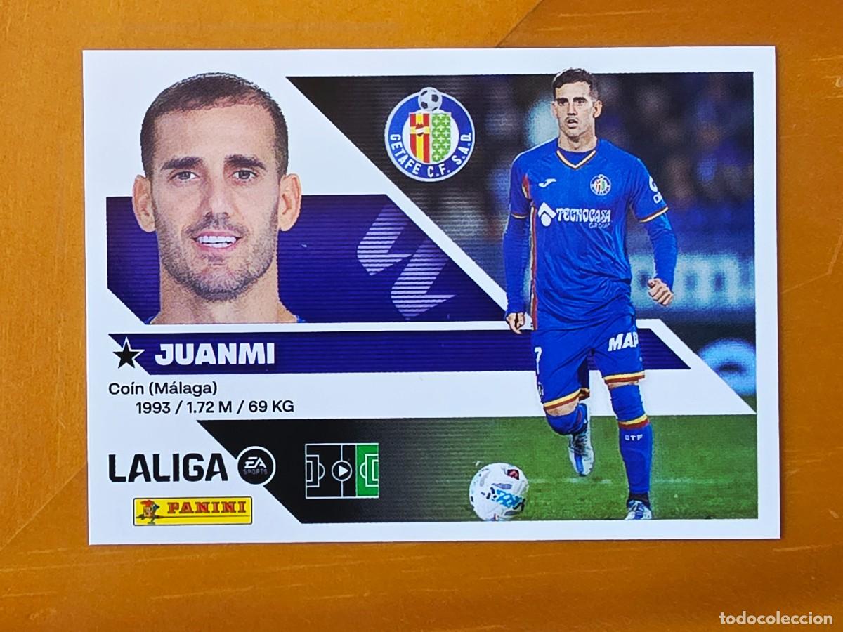 Cromos de f&uacute;tbol: 16 Juanmi, Getafe CF, Panini Ediciones Liga Este 2026 2027 26 27 sin pegar
