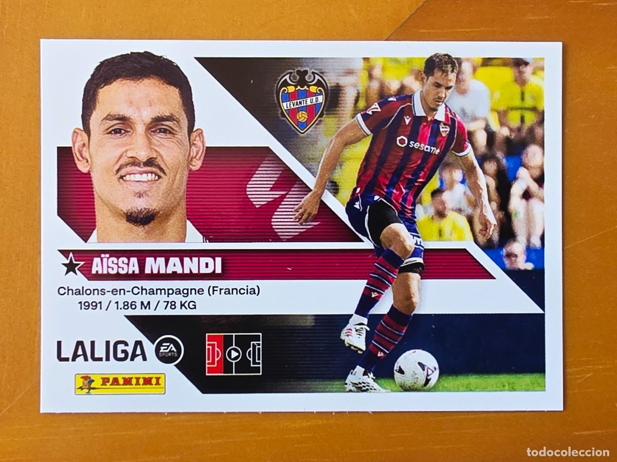 Cromos de f&uacute;tbol: 8 A&iuml;ssa Mandi, Levante UD, Panini Ediciones Liga Este 2026 2027 26 27 sin pegar
