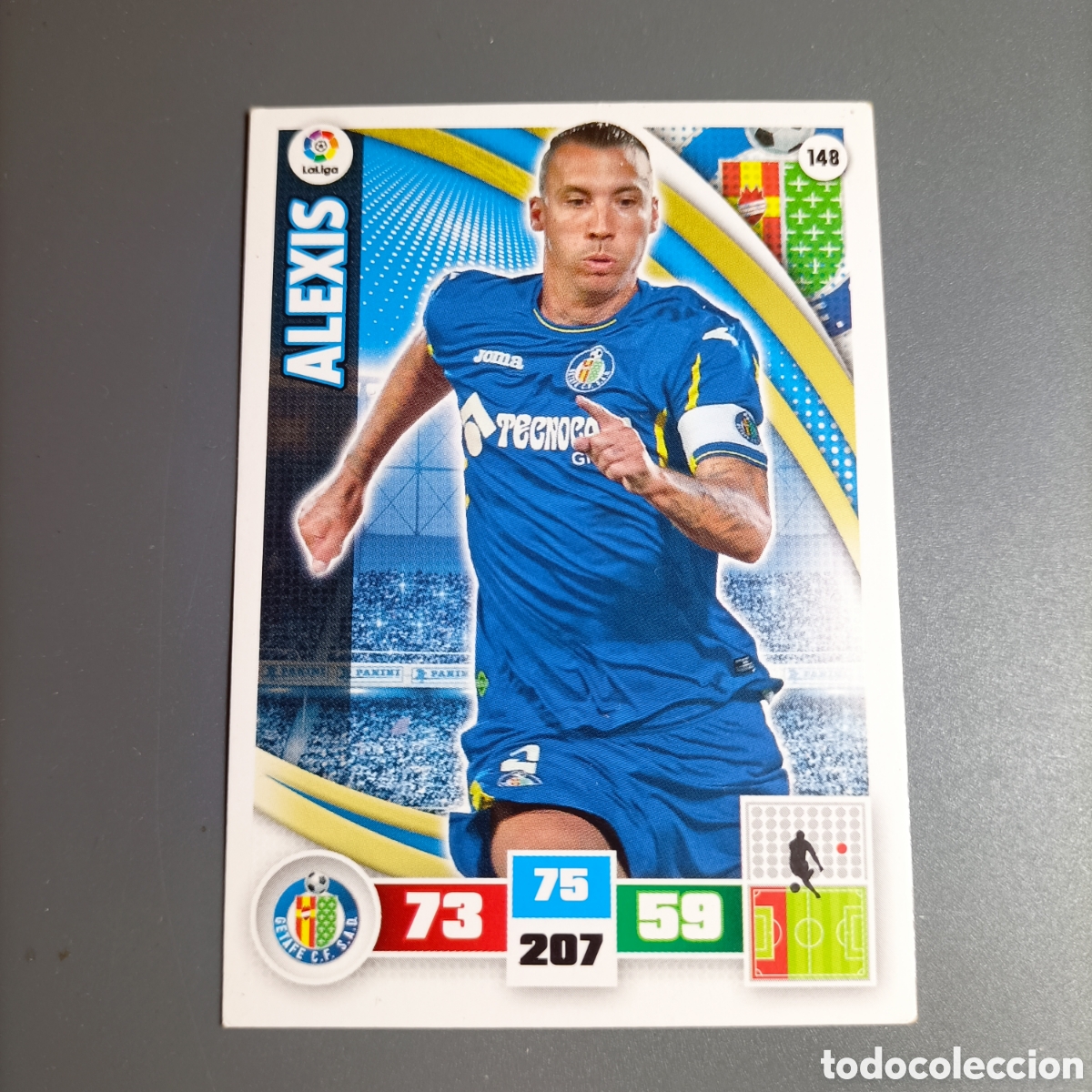 Cromos de f&uacute;tbol: ADRENALYN. LIGA 2015-2016 (GETAFE) №148 ALEXIS