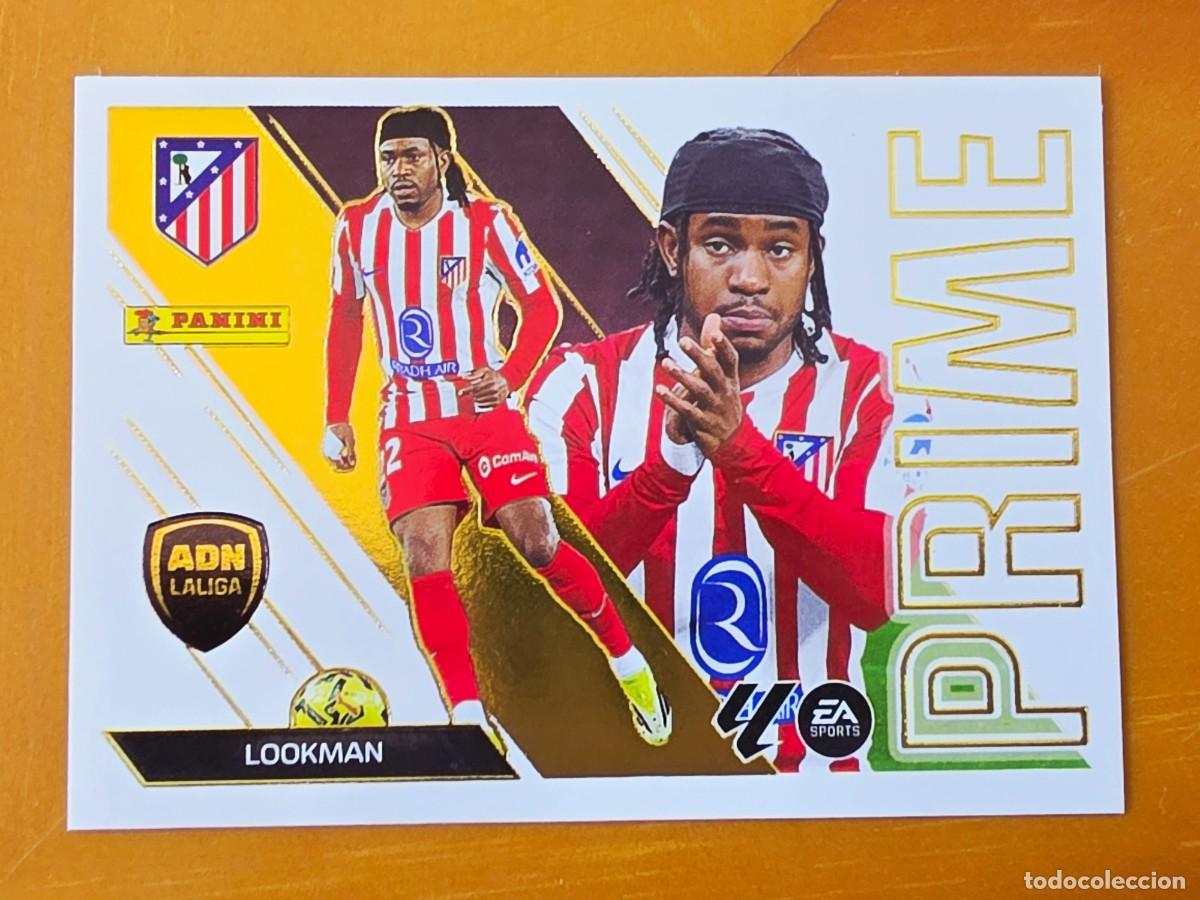 Cromos de f&uacute;tbol: 7 Ademola Lookman, Atl&eacute;tico de Madrid, ADN LaLiga Prime, Panini Ediciones Liga Este 2026 2027 26 27