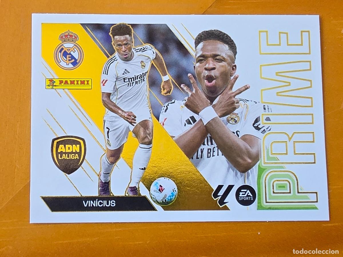 Cromos de f&uacute;tbol: 15 Vin&iacute;cius Jr., Real Madrid, ADN LaLiga Prime, Panini Ediciones Liga Este 2026 2027 26 27