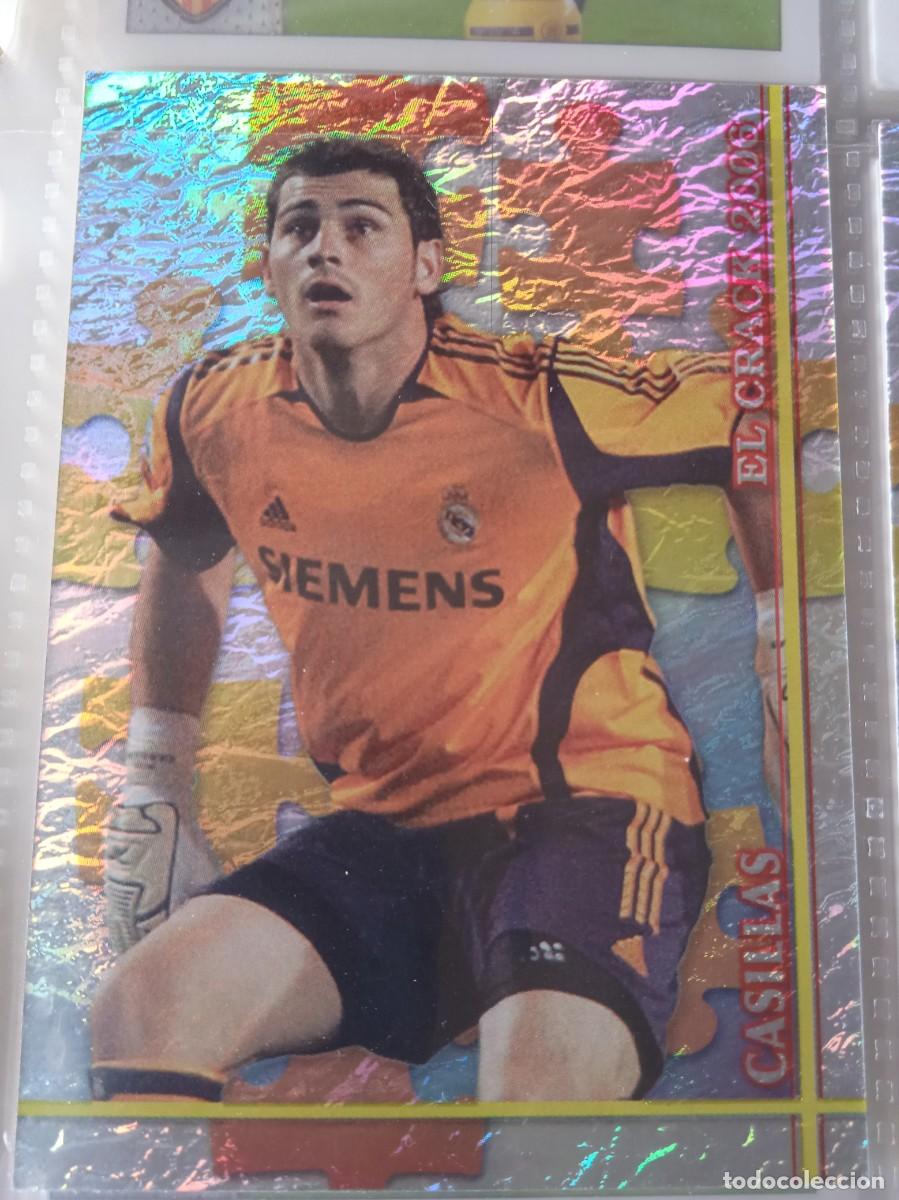 Fu&szlig;ball-Sticker: CASILLAS N&ordm; 52 REAL MADRID EL CRACK 2006 FICHA LIGA 2006/07 MUNDICROMO