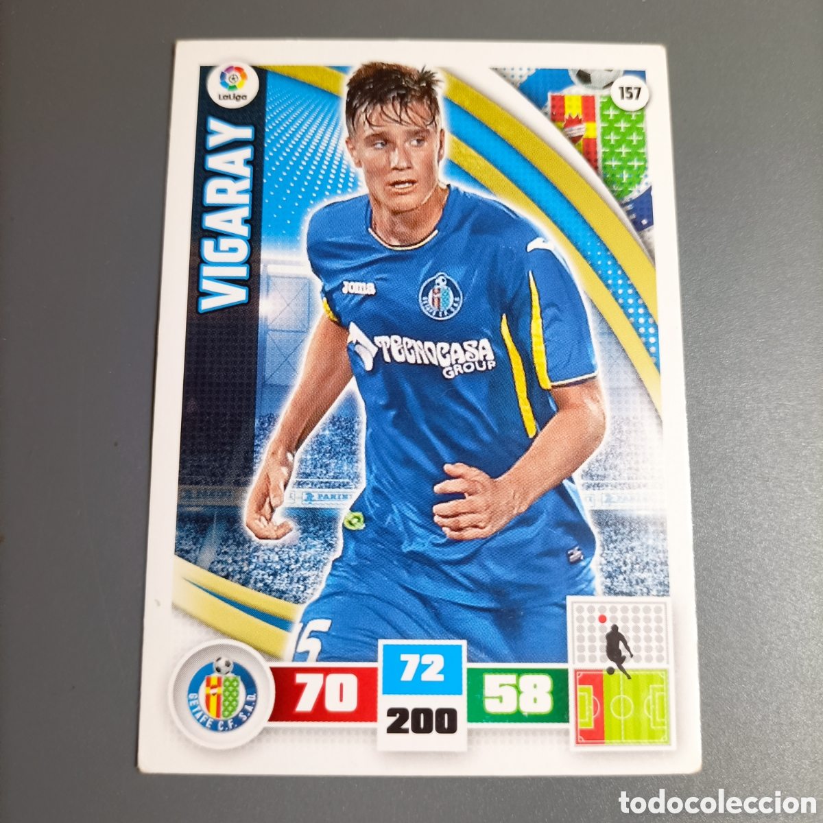 Cromos de f&uacute;tbol: ADRENALYN. LIGA 2015-2016 (GETAFE) №157 VIGARAY