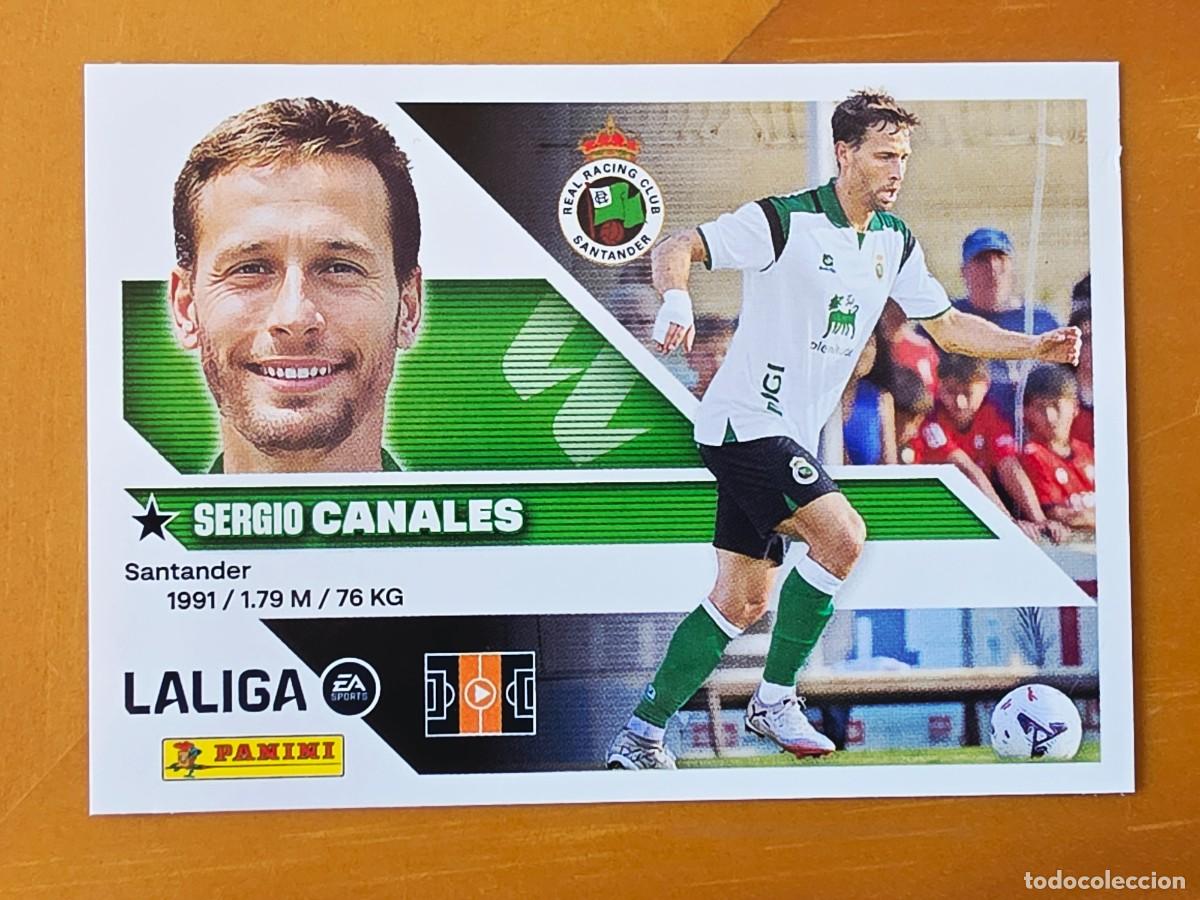 Cromos de f&uacute;tbol: &Uacute;ltimos Fichajes 1 Sergio Canales, Racing de Santander, Panini Ediciones Liga Este 2026 2027 26 27