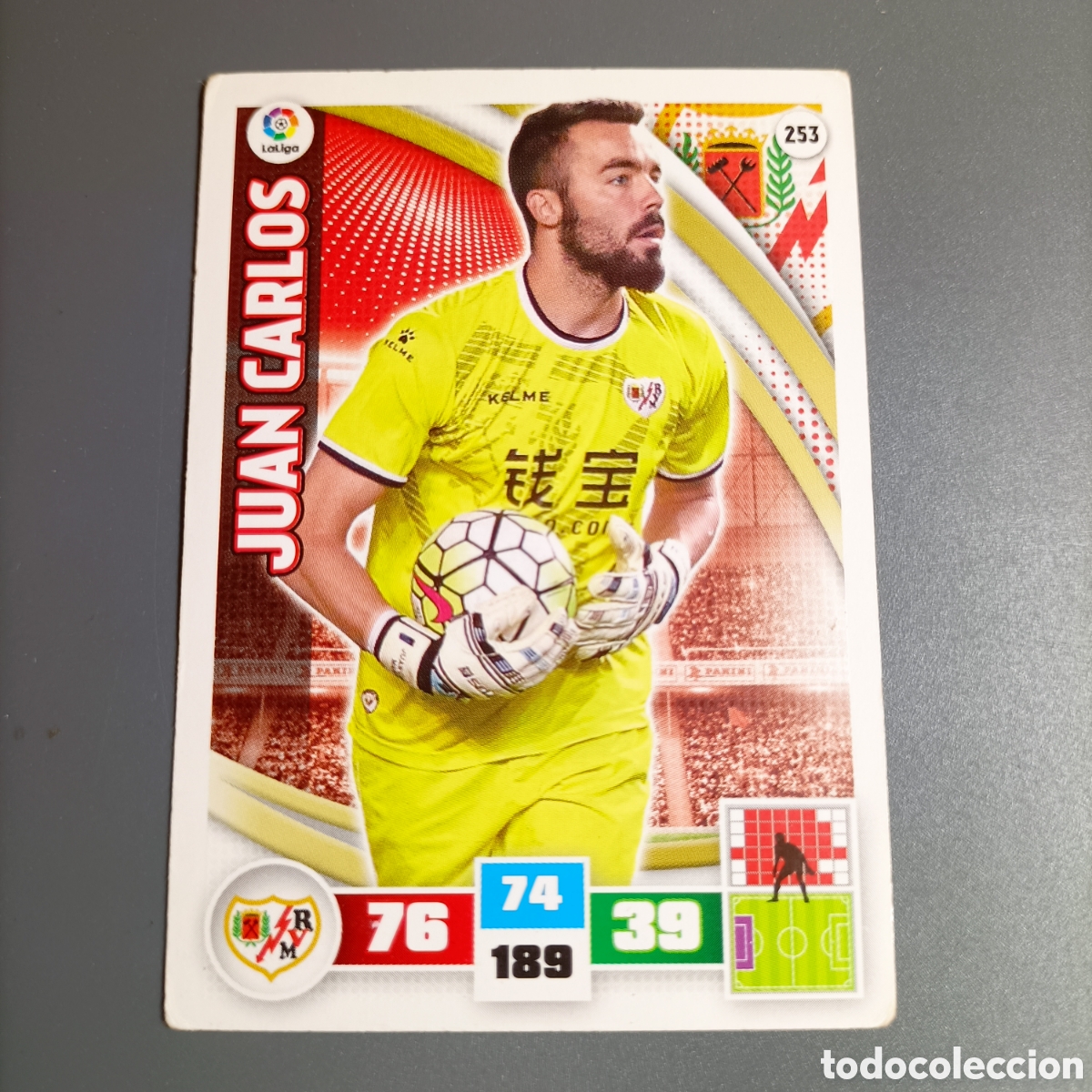 Fu&szlig;ball-Sticker: ADRENALYN. LIGA 2015-2016 (RAYO) №253 JUAN CARLOS