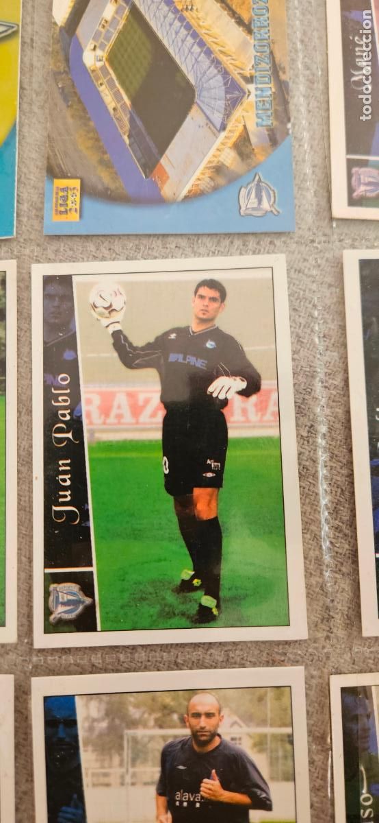Fu&szlig;ball-Sticker: J. Pablo - Deportivo Alav&eacute;s - 167 - Mundicromo 02 03 - 2002 2003 - Trading Card