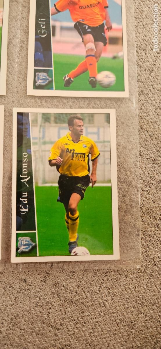 Fu&szlig;ball-Sticker: Edu Alonso - Deportivo Alav&eacute;s - 171 - Mundicromo 02 03 - 2002 2003 - Trading Card