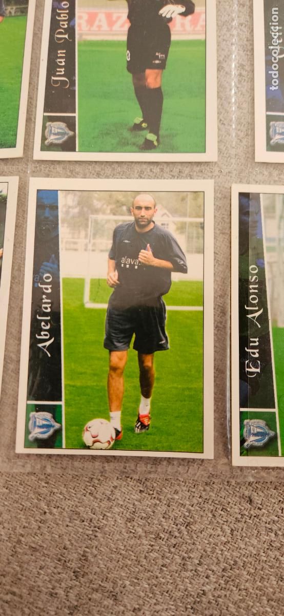 Fu&szlig;ball-Sticker: Abelardo - Deportivo Alav&eacute;s - 170 - Mundicromo 02 03 - 2002 2003 - Trading Card
