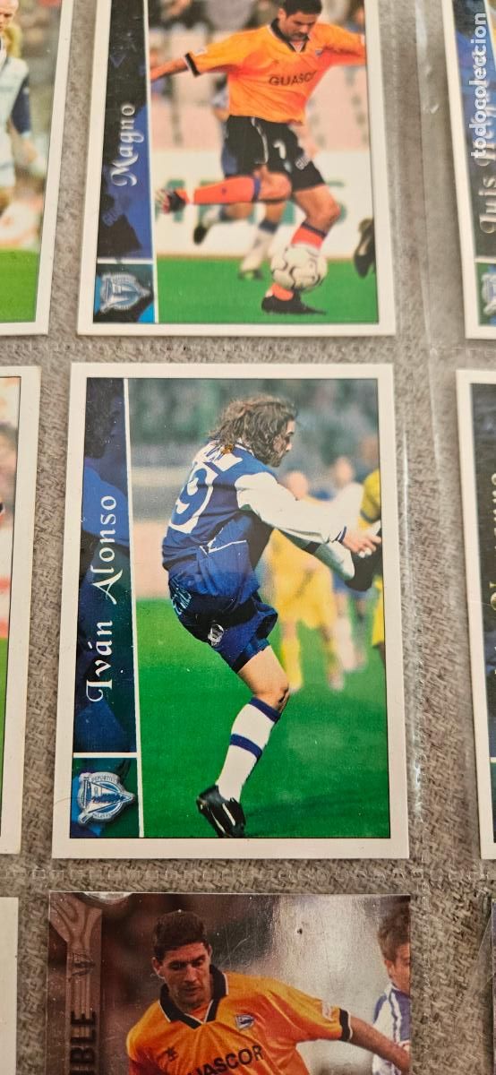 Fu&szlig;ball-Sticker: Iv&aacute;n Alonso - Deportivo Alav&eacute;s - 185 - Mundicromo 02 03 - 2002 2003 - Trading Card