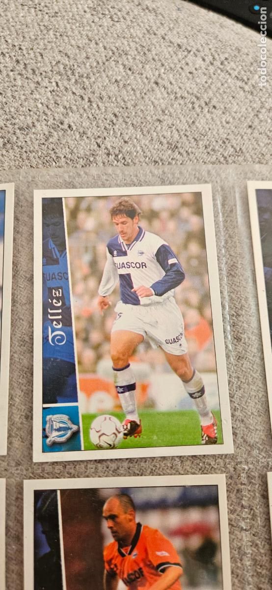 Fu&szlig;ball-Sticker: T&eacute;llez - Deportivo Alav&eacute;s - 173 - Mundicromo 02 03 - 2002 2003 - Trading Card