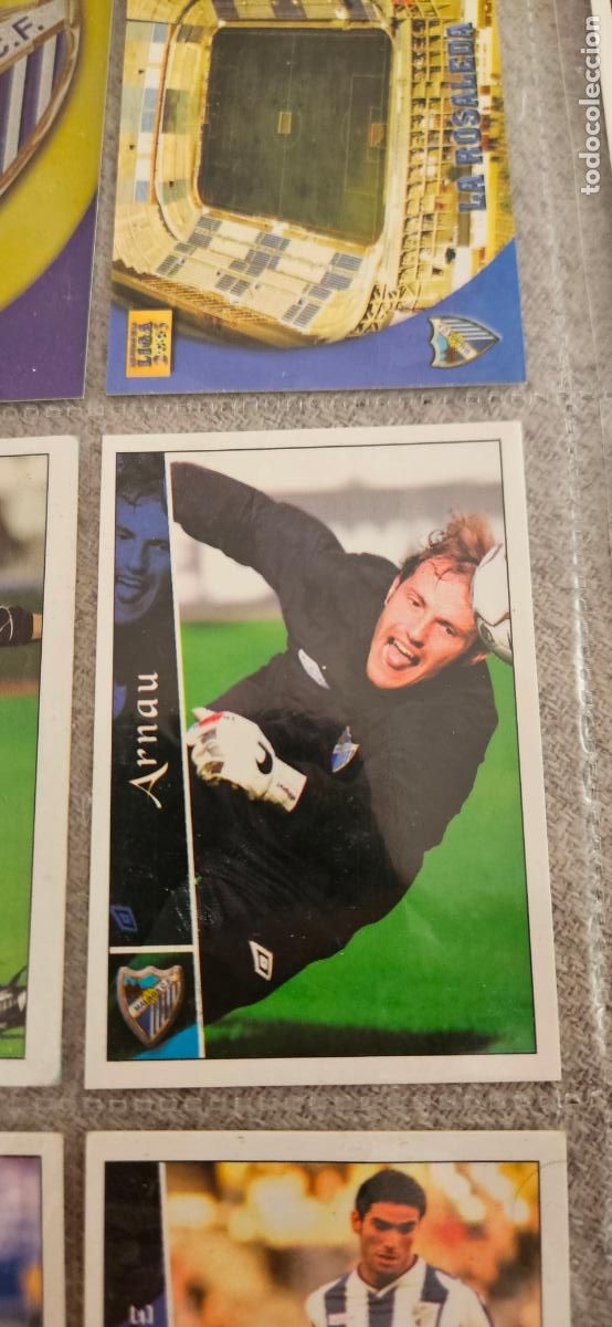 Fu&szlig;ball-Sticker: Arnau - M&aacute;laga - 248 - Mundicromo 02 03 - 2002 2003 - Trading Card