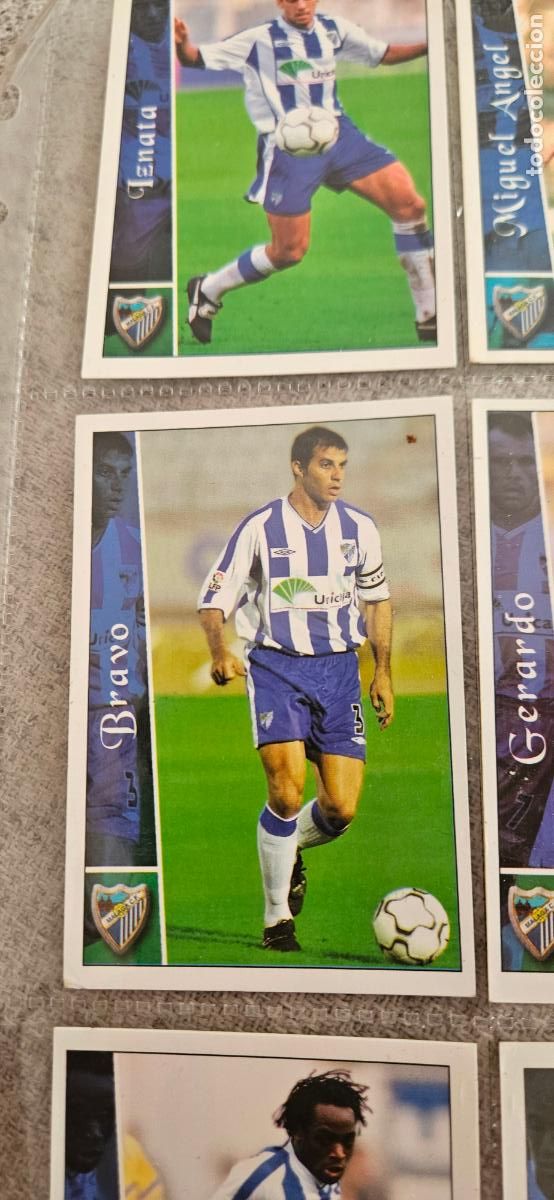 Fu&szlig;ball-Sticker: Bravo - M&aacute;laga - 256 - Mundicromo 02 03 - 2002 2003 - Trading Card