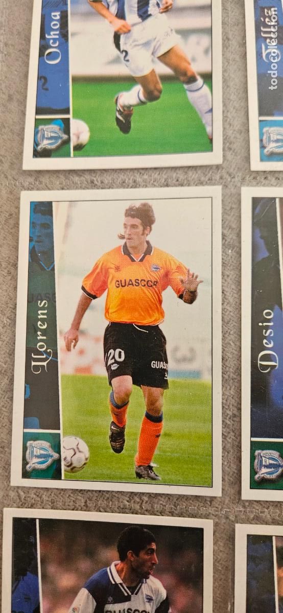 Fu&szlig;ball-Sticker: Llorens - Deportivo Alav&eacute;s - 175 - Mundicromo 02 03 - 2002 2003 - Trading Card