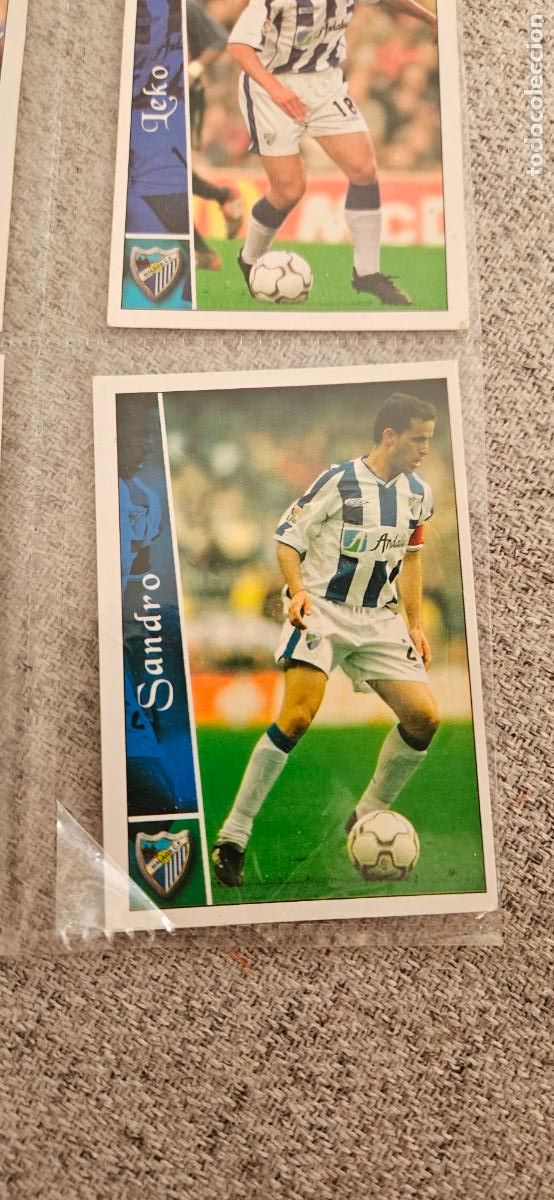 Cartes &agrave; collectionner de Football: Sandro - M&aacute;laga - 261 - Mundicromo 02 03 - 2002 2003 - Trading Card