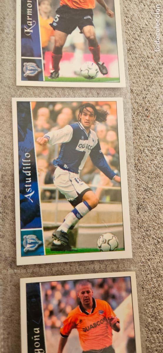 Cartes &agrave; collectionner de Football: Astudillo - Deportivo Alav&eacute;s - 177 - Mundicromo 02 03 - 2002 2003 - Trading Card