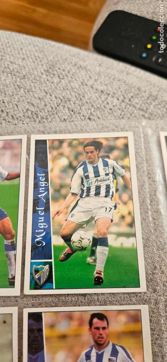 Cartes &agrave; collectionner de Football: Miguel &Aacute;ngel - M&aacute;laga - 254 - Mundicromo 02 03 - 2002 2003 - Trading Card