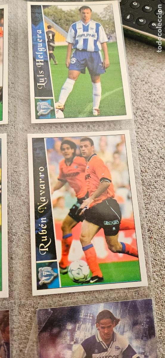 Cartes &agrave; collectionner de Football: Rub&eacute;n Navarro - Deportivo Alav&eacute;s - 186 - Mundicromo 02 03 - 2002 2003 - Trading