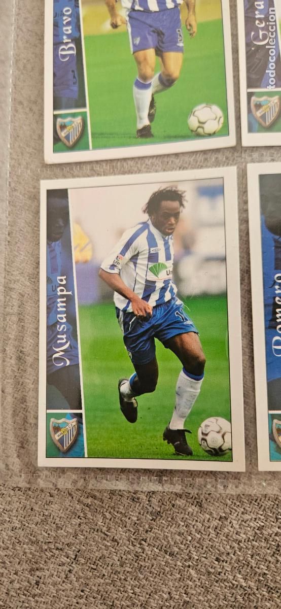 Cartes &agrave; collectionner de Football: Musampa - M&aacute;laga - 259 - Mundicromo 02 03 - 2002 2003 - Trading Card
